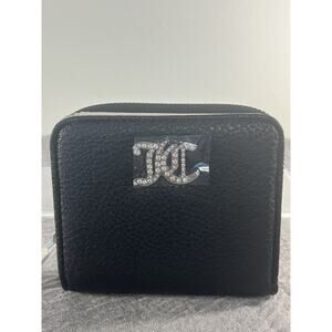 Women's Juicy Couture Black Faux Leather Wallet NWT